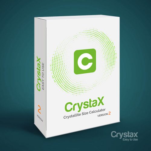 نرم افزار Crystax - محاسبه اندازه بلورک